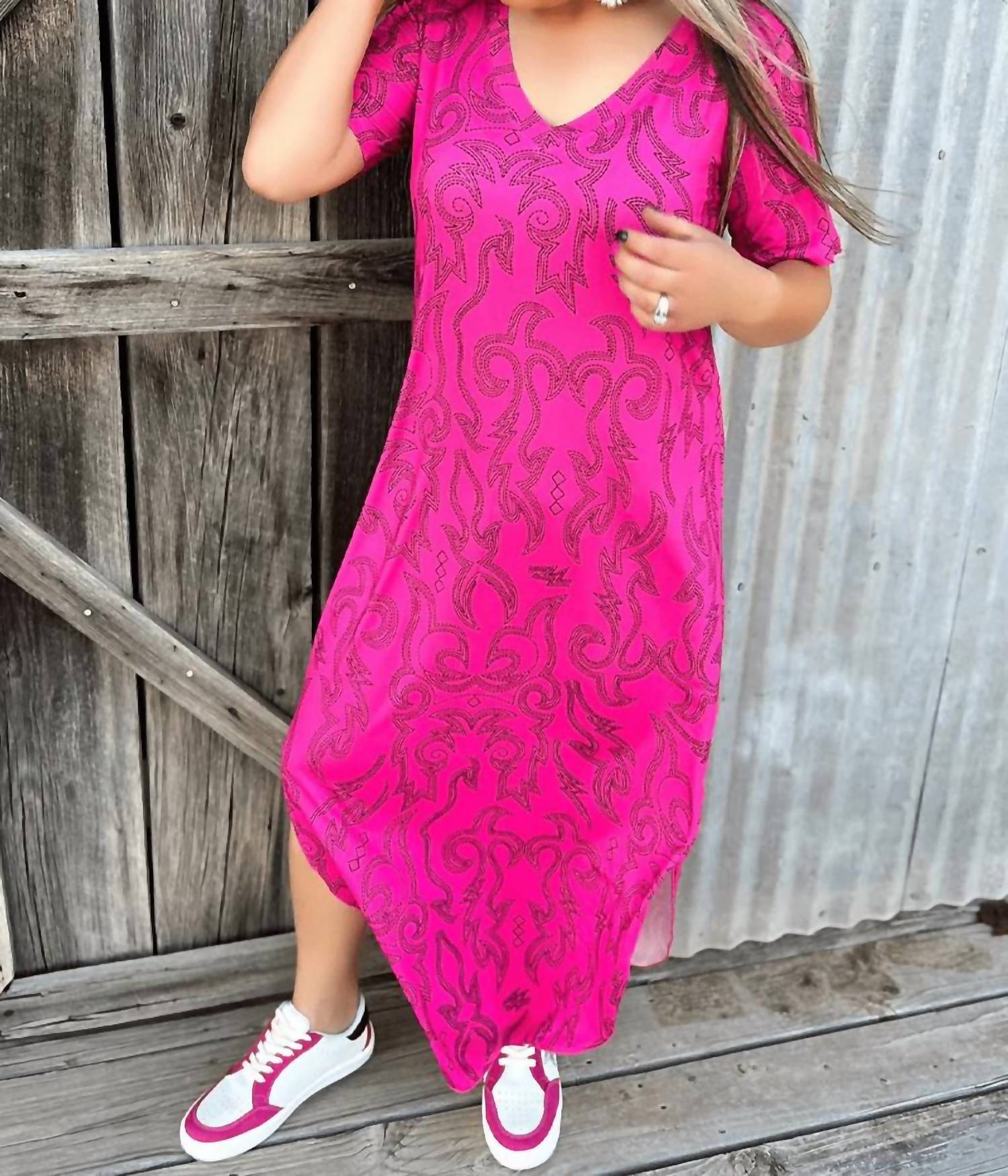 Sterling Kreek - Cowgirls Like Us Maxi Dress
