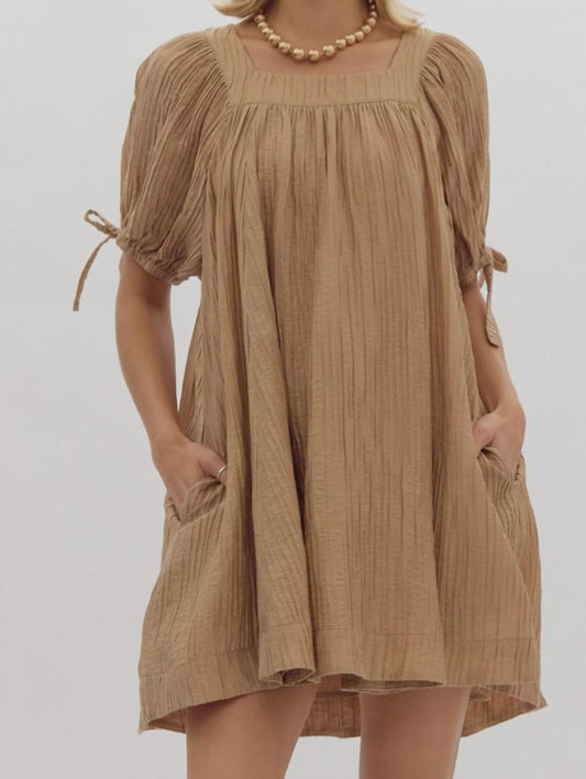 Entro - Party Pleated Mini Dress