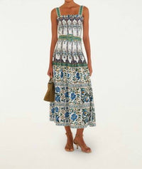 Farm Rio - Belted Midi Dress