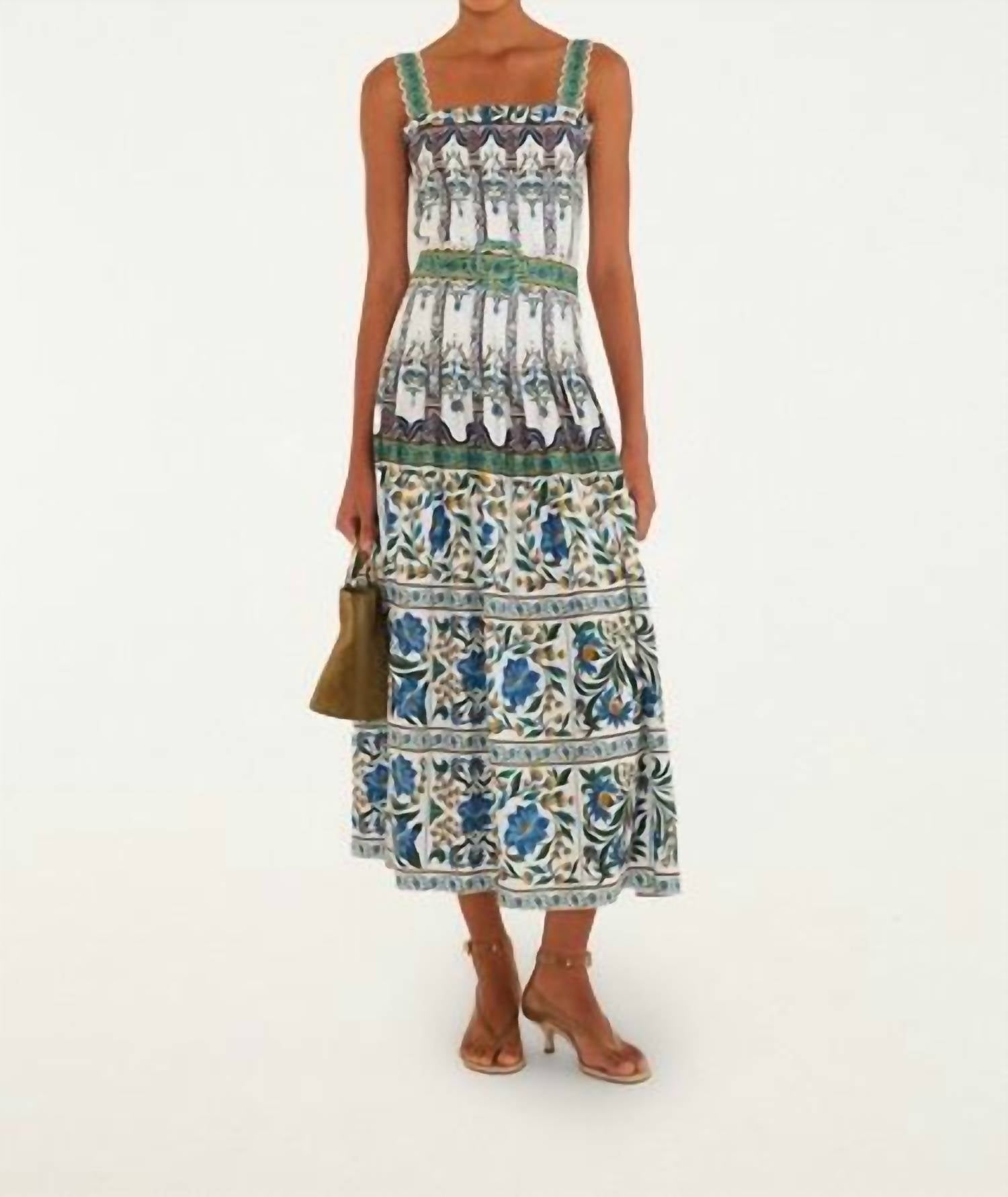 Farm Rio - Belted Midi Dress