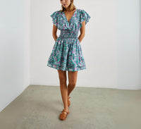 Rails Kimora Mini Dress in navy leilani floral - women's dress - view 4