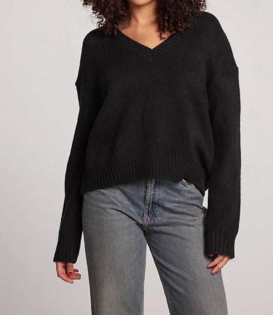 Chaser - Ginger Licorice V-neck Sweater
