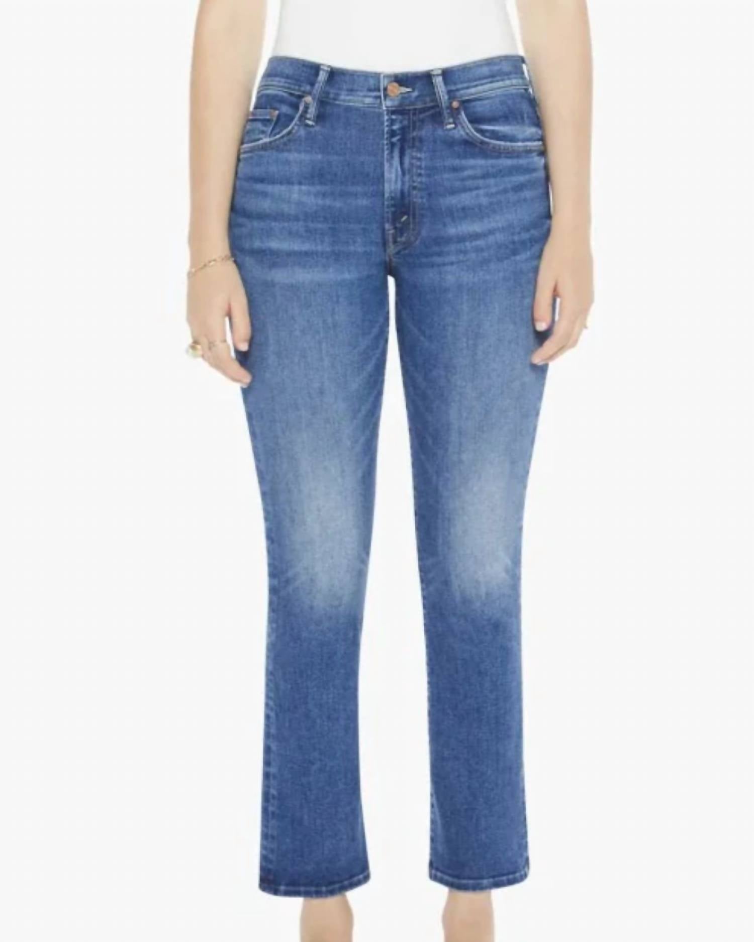 Mother - Insider Flood Over The Top High Rise Jeans