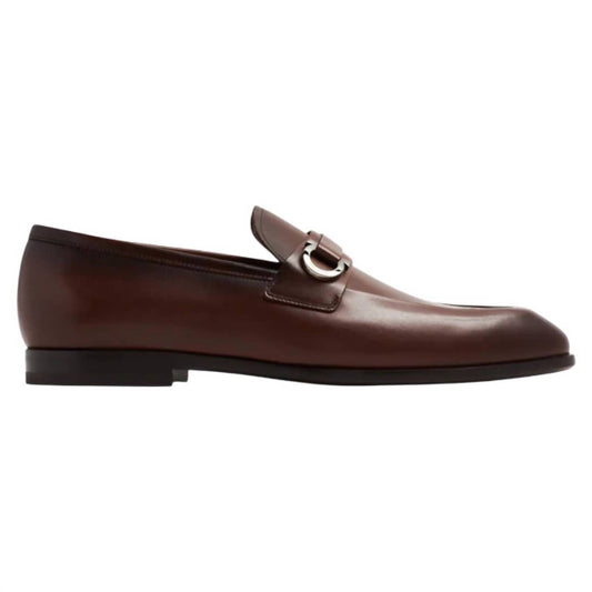 Salvatore Ferragamo - Men's Florio Gacini Ornament Leather Loafers