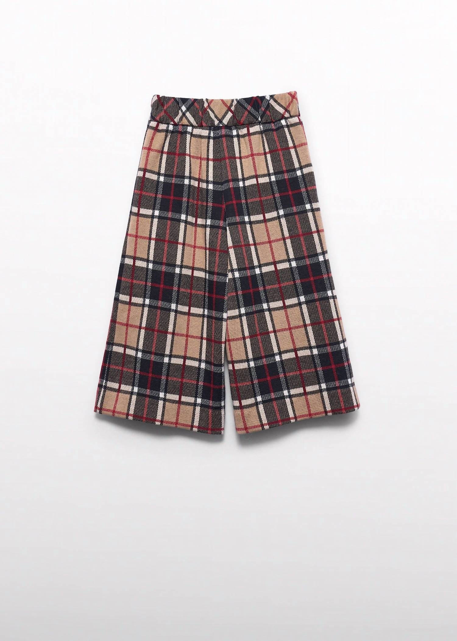 Abel & Lula - Kid's Plaid Culotte Pants