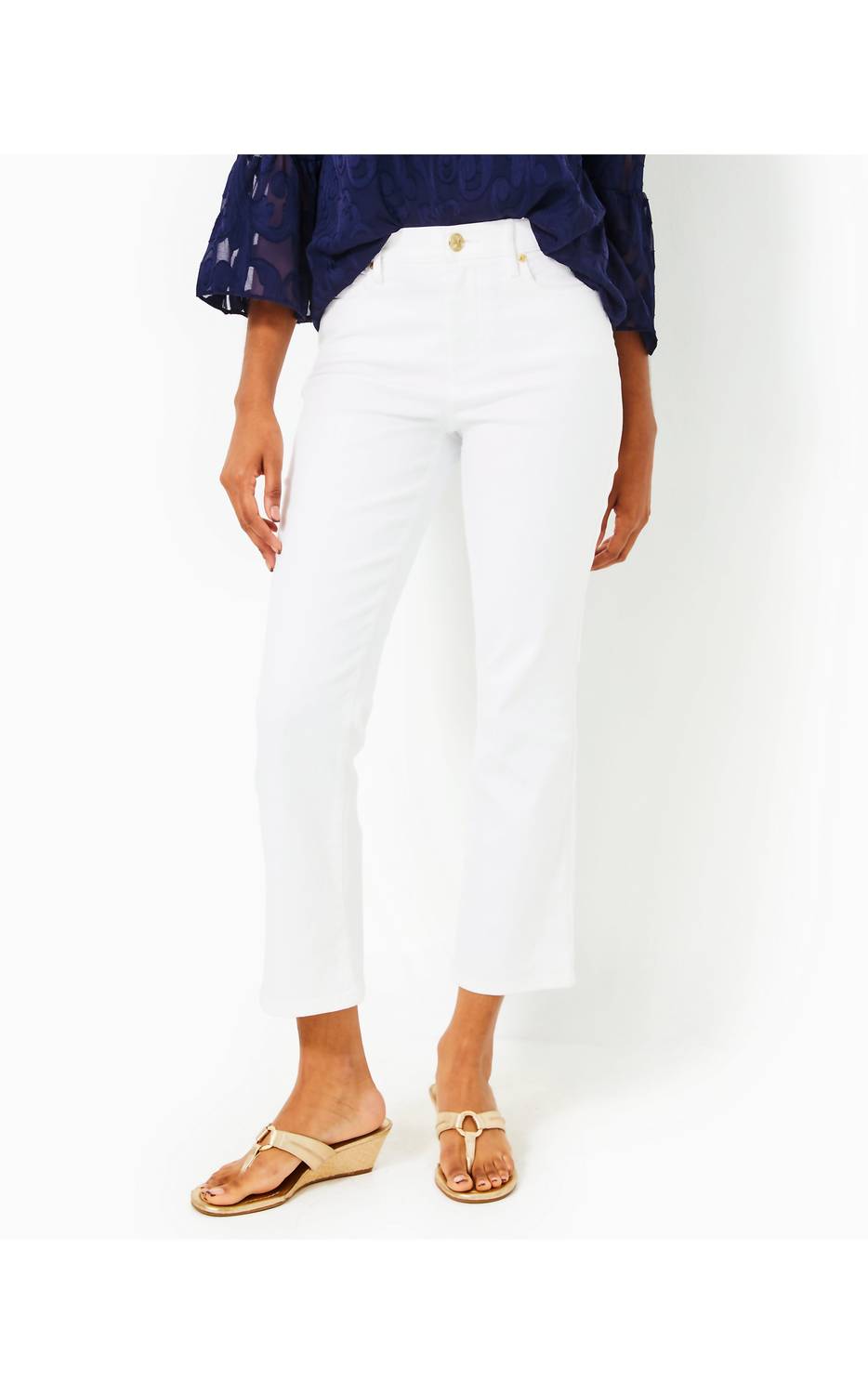 Lilly Pulitzer - Annet High Rise Crop Flare Pants