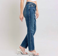 Judy Blue - High Waist Rigid Magic Non-destroy Straight Leg Jeans