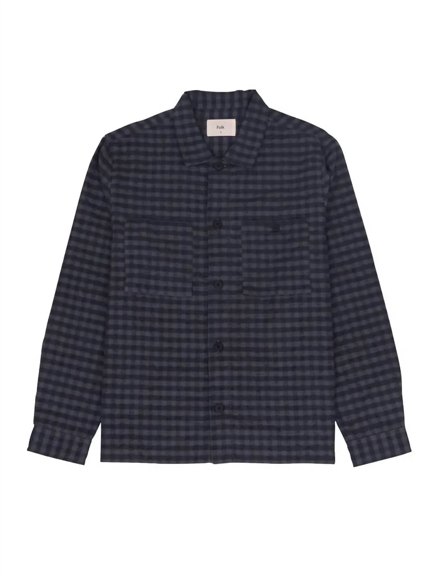 Folk - Heavy Cord Patch Overshirt