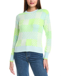 Wispr - Glitch Checkered Crew Sweater