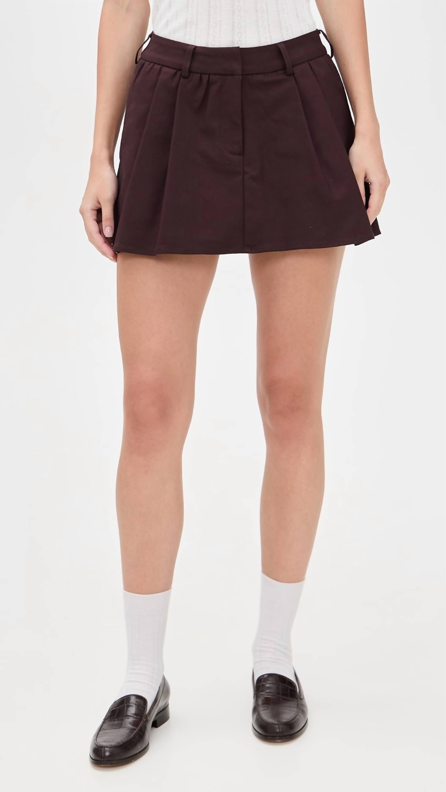 English Factory - Mini Ruffle Skort