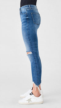 DL1961 - Women's Farrow Ankle High Rise Skinny Jean in laramie - women's jeans - alternate view