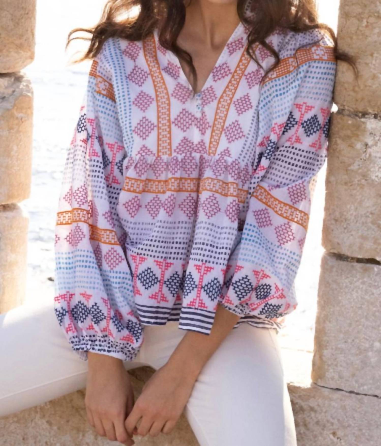 Oliphant - Mandarin Balloon Top