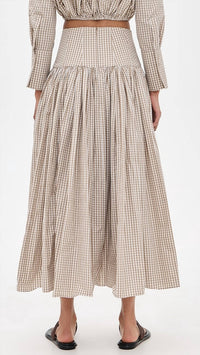 Alexis - Havara Pleated Midi Skirt