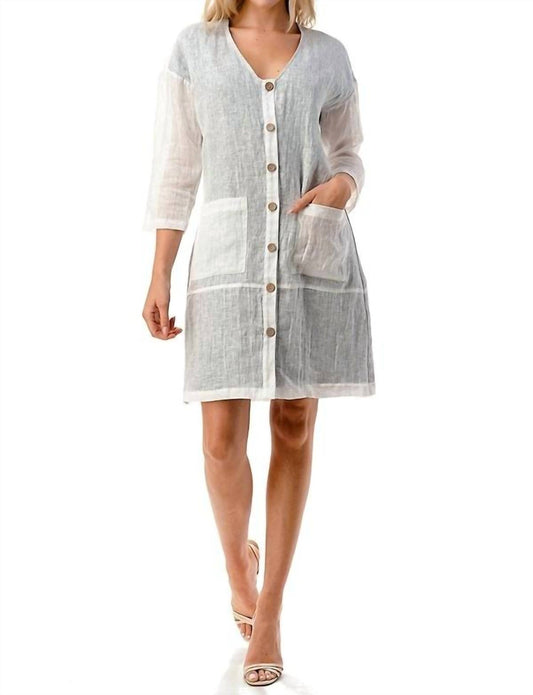 LANA LINEN DRESS