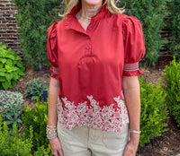 Whimsical Mimsy - Bloom Puff Sleeve Blouse