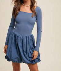 Listicle - Square Neck Dress Romper