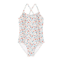 Petit Bateau - Girl's One-piece Floral Swimsuit