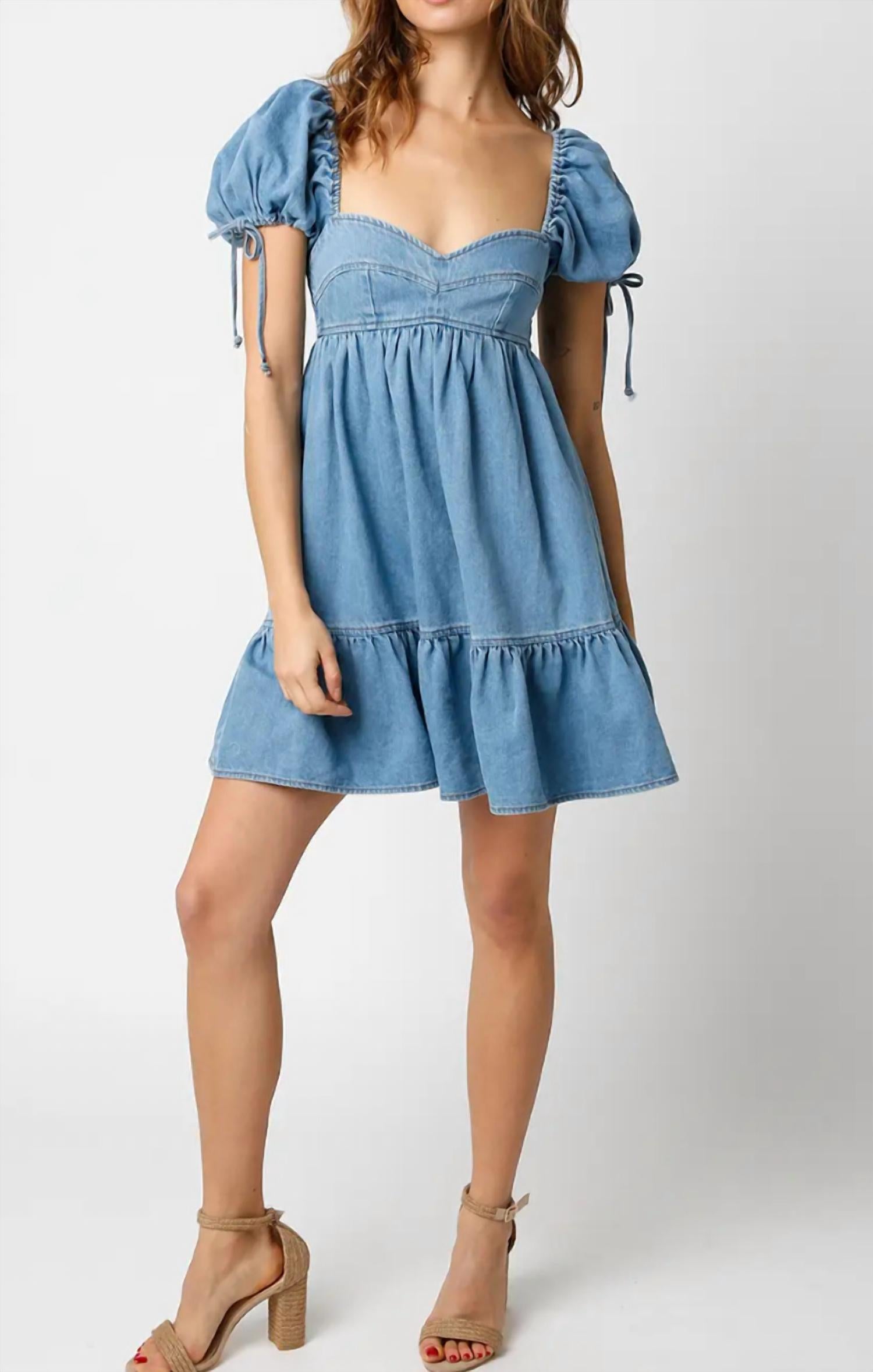Mint Exclusives - Women's Babydoll Tie Dress