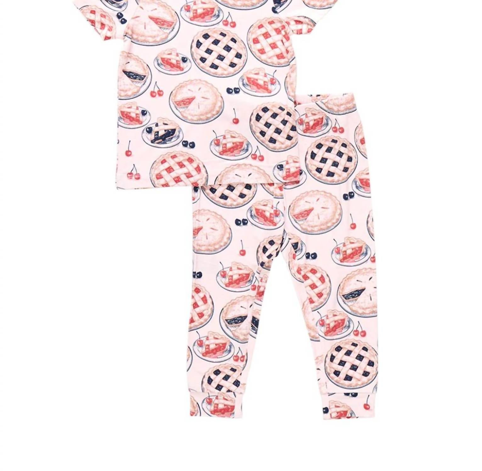 Pink Chicken - Kid's Bamboo Pajama Set