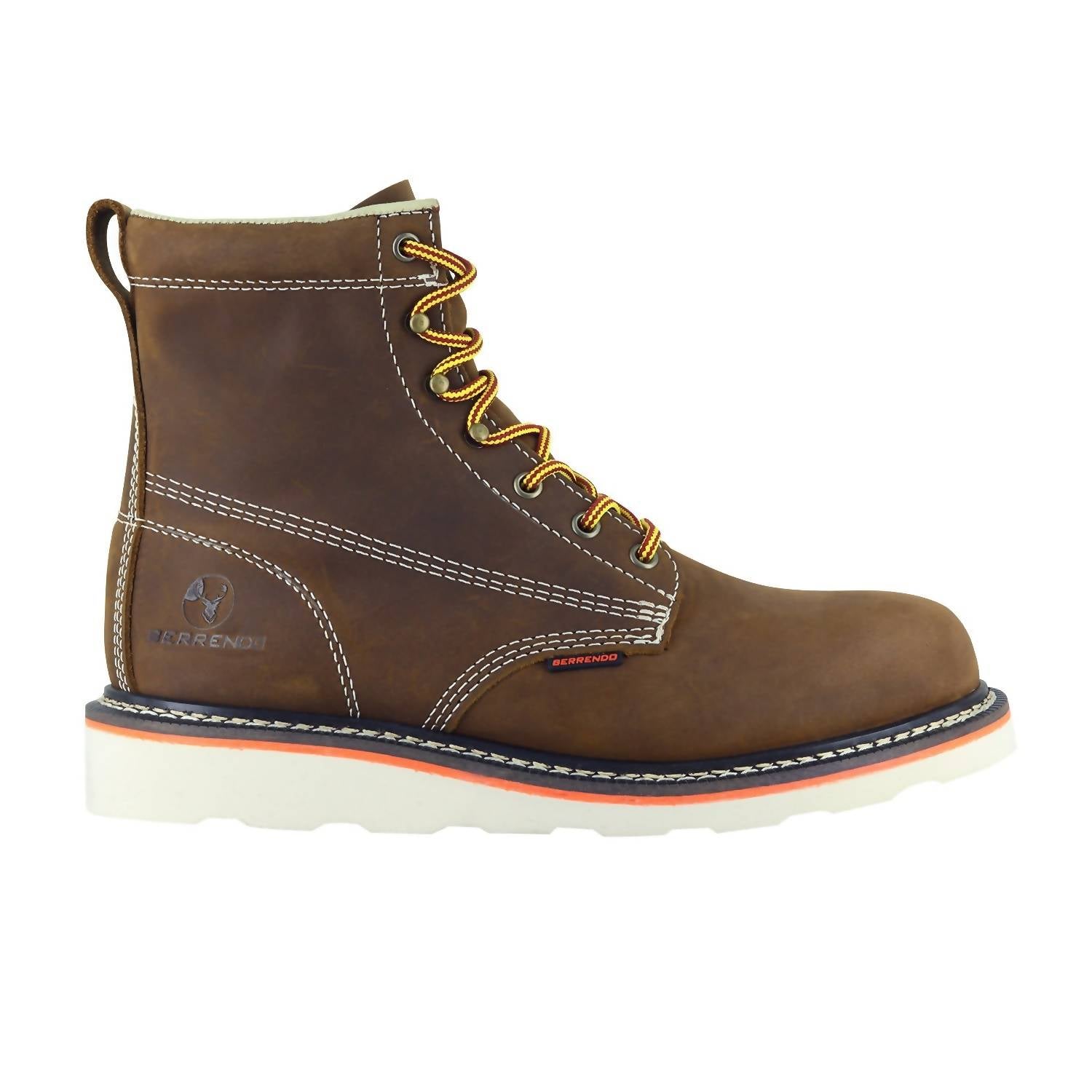 Berrendo - Men's Soft Toe Work Boots Safety Footwear Electrical Hazard Rated