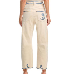 Driftwood - Women's Floral Embroidered Jeans