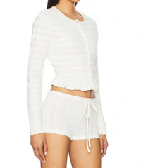 Loveshackfancy - Rogan Ponte Knit Cardigan