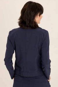 Xcvi - Momentum Whisper Stretch Ruched Active Jacket