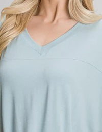 Allie Rose - V-neck Blouse