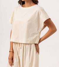 sundays Esme Top in birch - women's t-shirt