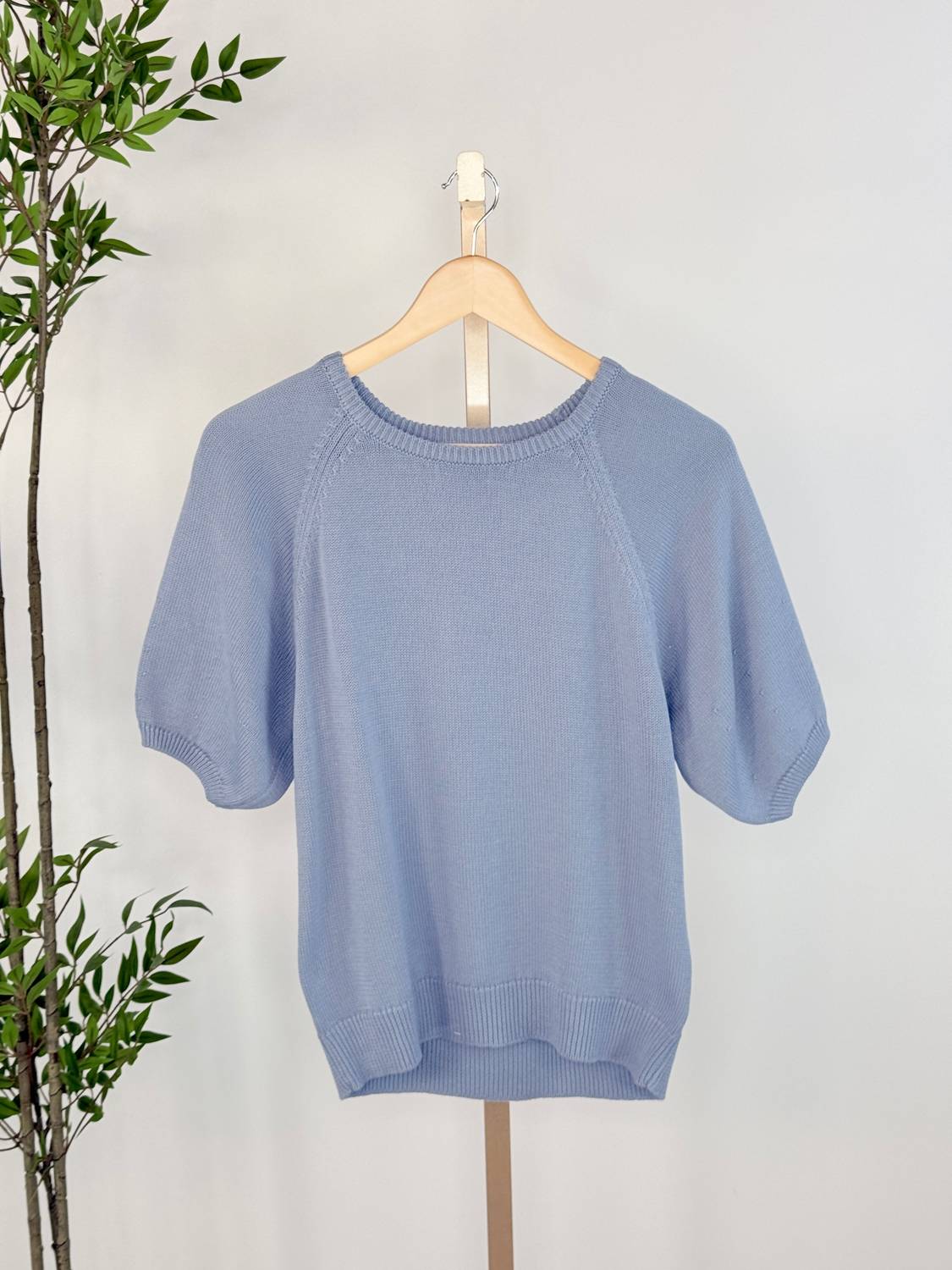 Be Cool - Women's Soft Spoken Short Sleeve Sweater
