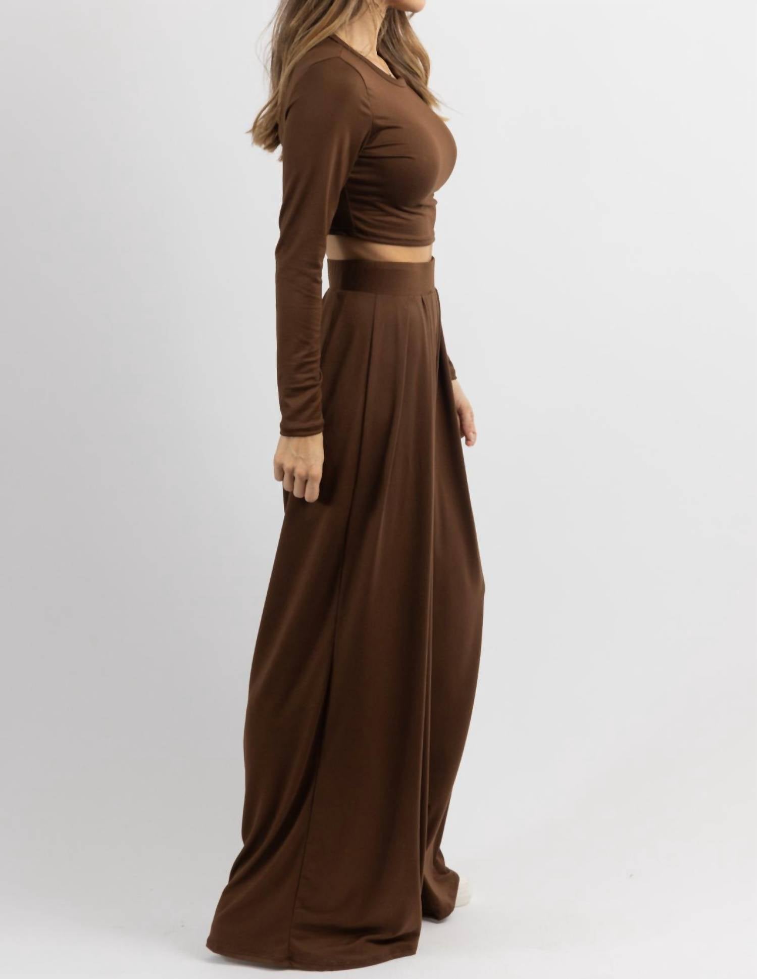 Win Win Apparel - Butter Soft Palazzo Pant Set