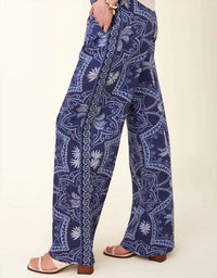 Spartina 449 - Ogeechee Palm Medallion Palazzo Pant