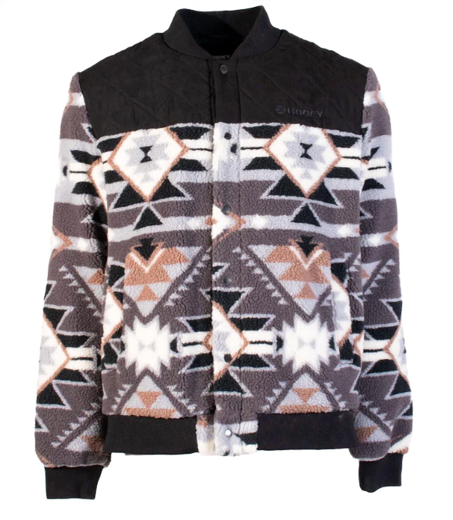 Hooey - Aztec Sherpa Bomber Jacket