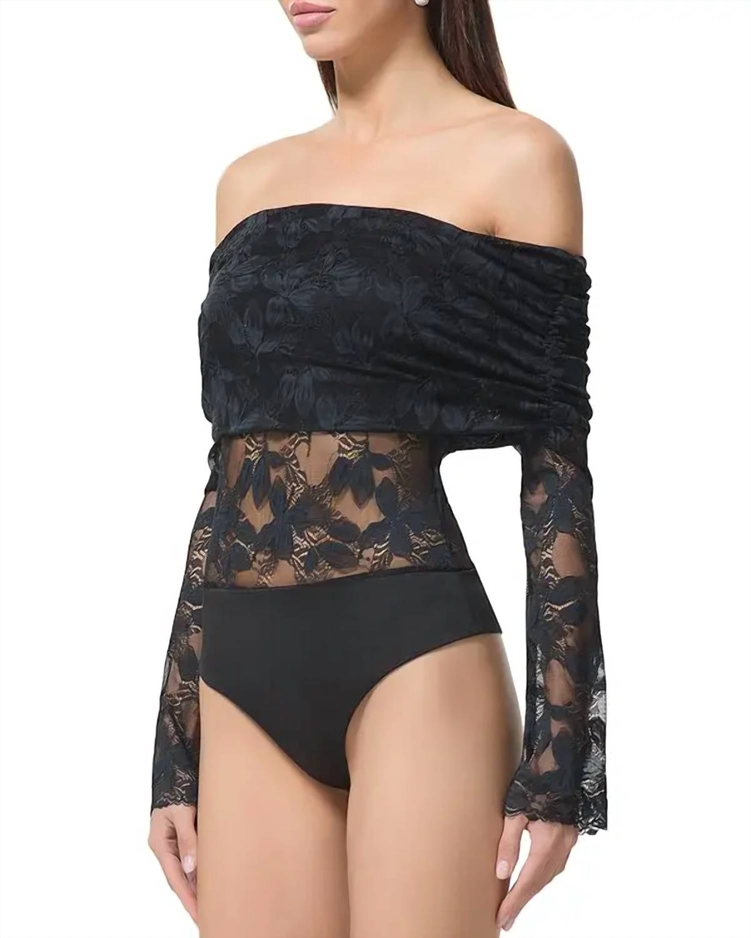 Afrm - Lennox Lace Bodysuit