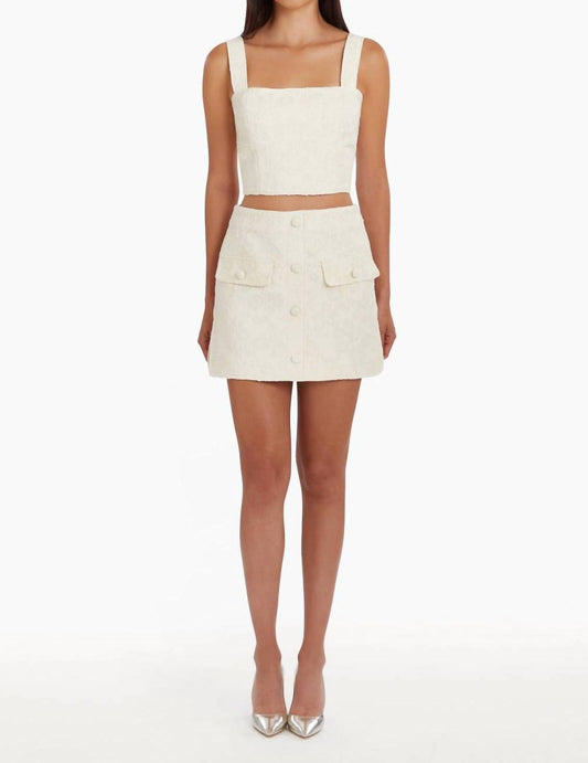 Amanda Uprichard - Bello Square Neck Top