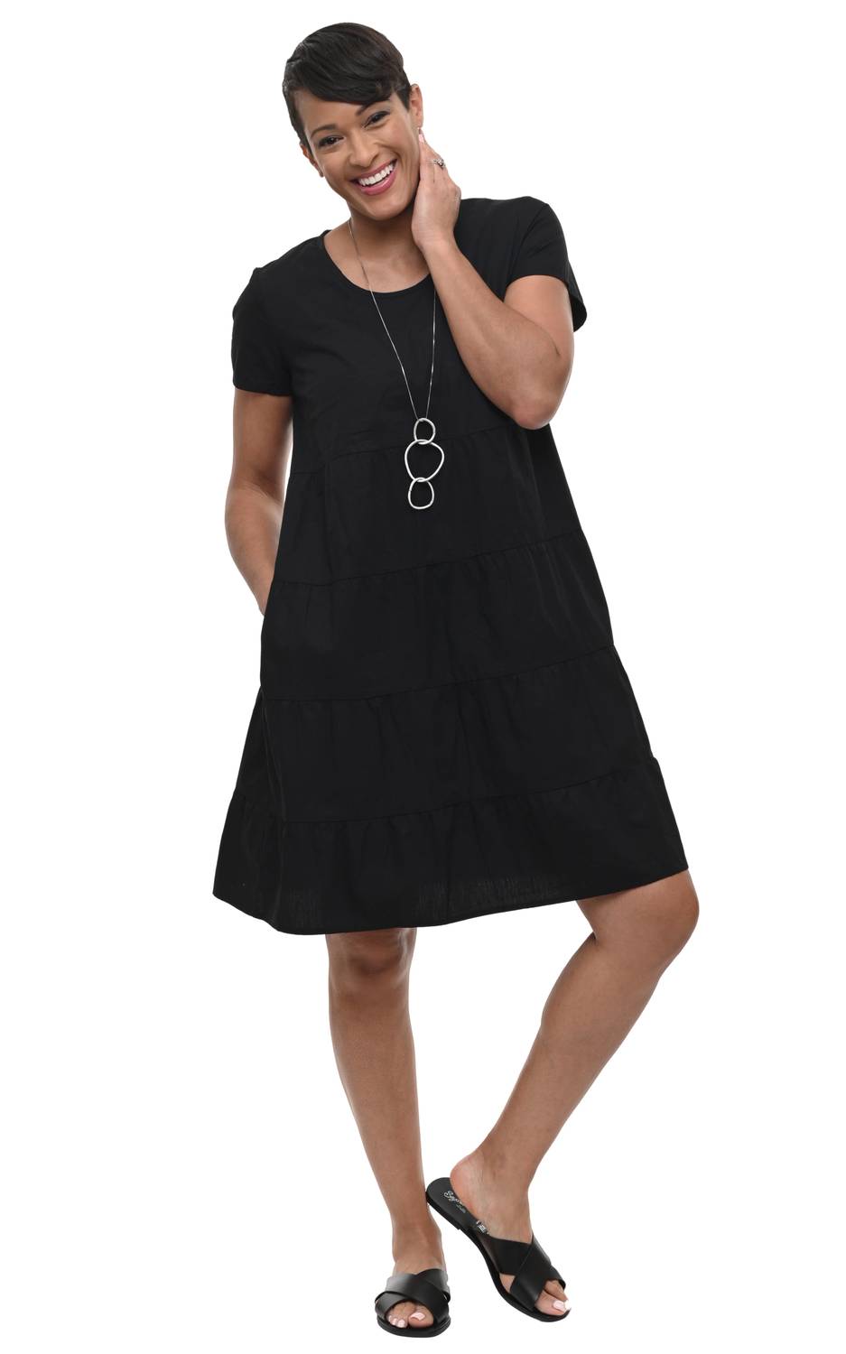 Tulip Clothing - Ramsay Short-sleeve Dress