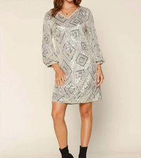 Skies Are Blue - Sequin Dancing Queen Dress