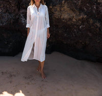 Sitano - Positano Maxi Shirt Dress