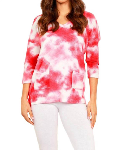 Soft Stretch Tie Dye 3/4 With Pockets