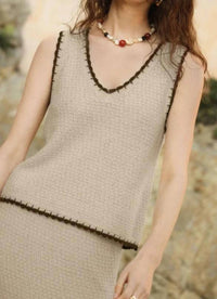 Z Supply - Boucle Vneck Knit Top
