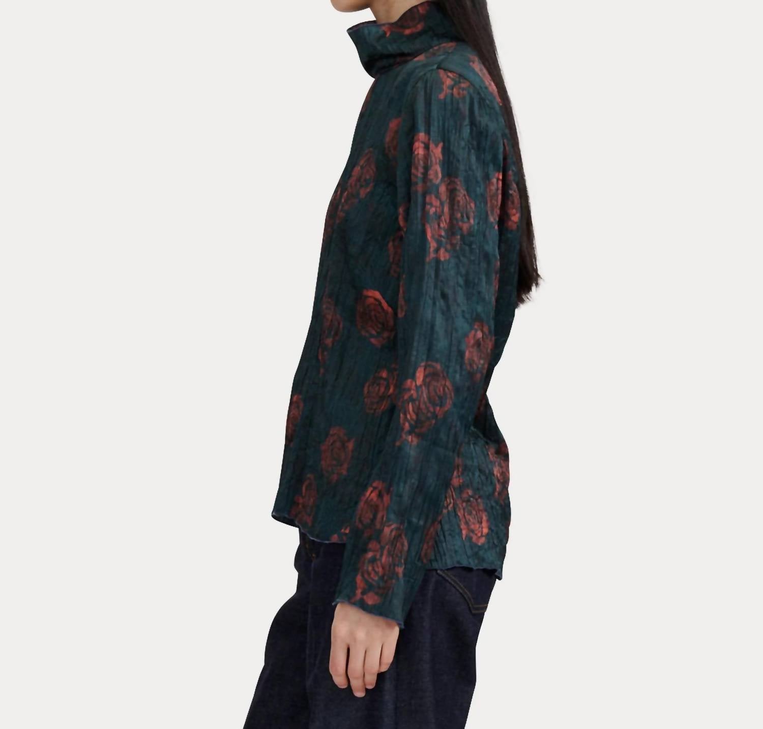 Rachel Comey - Varda Rose-printed Long Sleeve Top