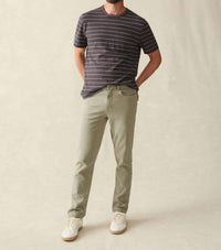 Faherty - Stretch Terry 5-pocket Pant