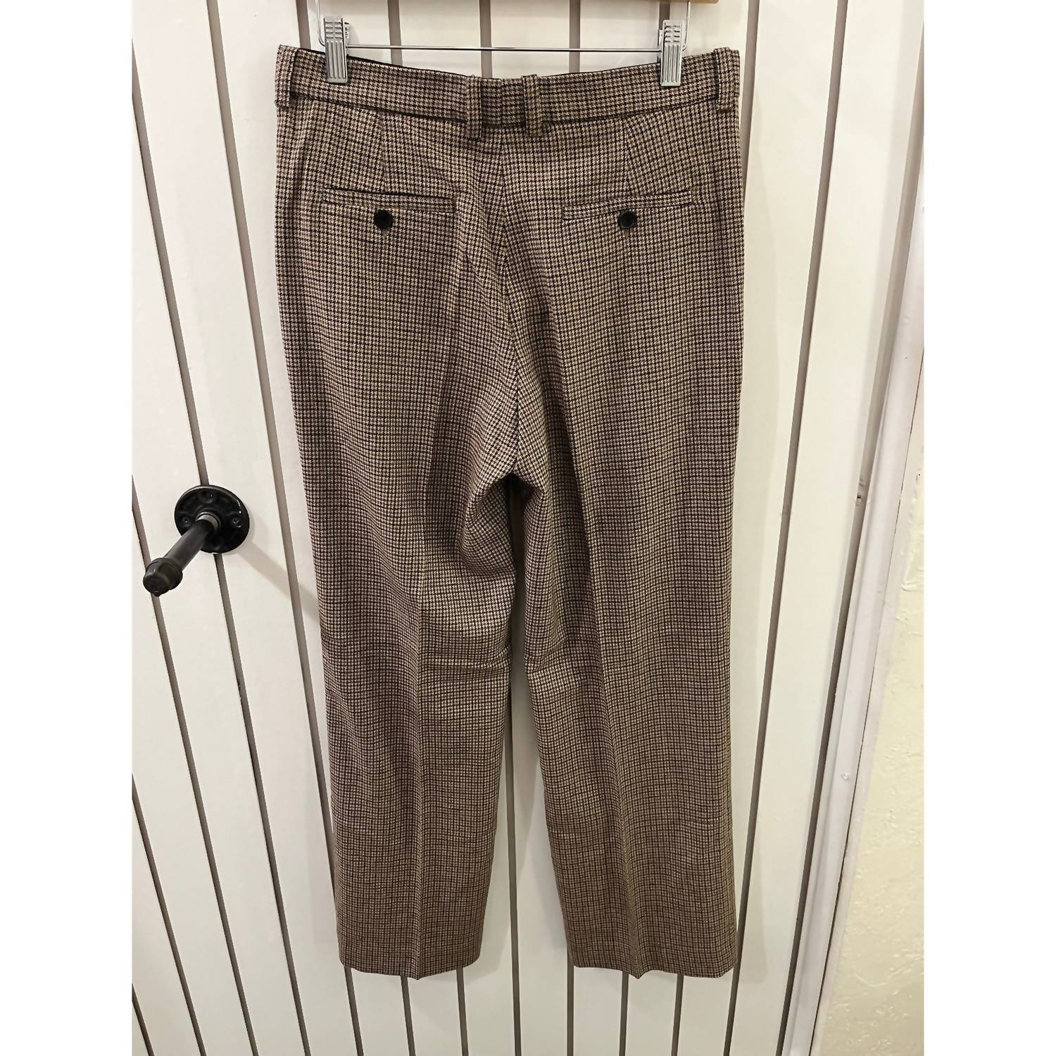 THE KOOPLES Women's Straight-Leg Trouser Pants in striped - women's pants - detail view