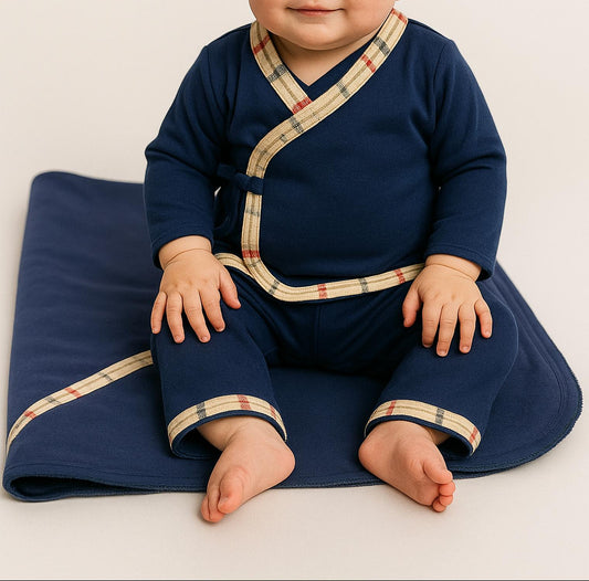 Sippy'S Babes - Baby Blanket With 80 Beige Trim