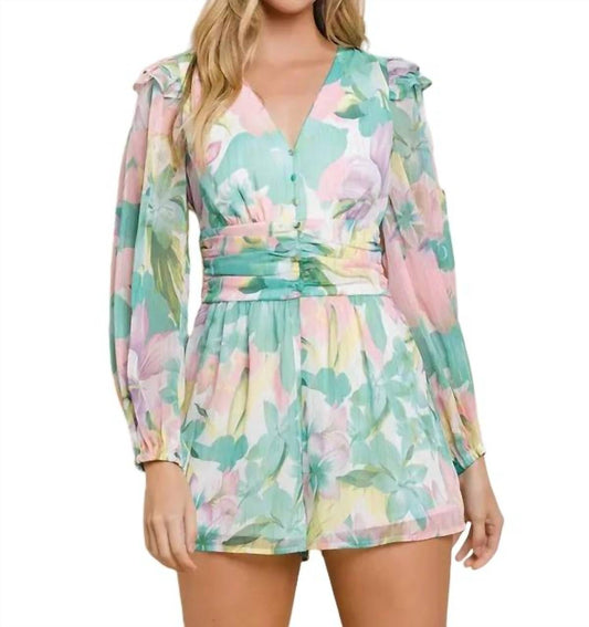 Tcec - Ruched Waist Romper