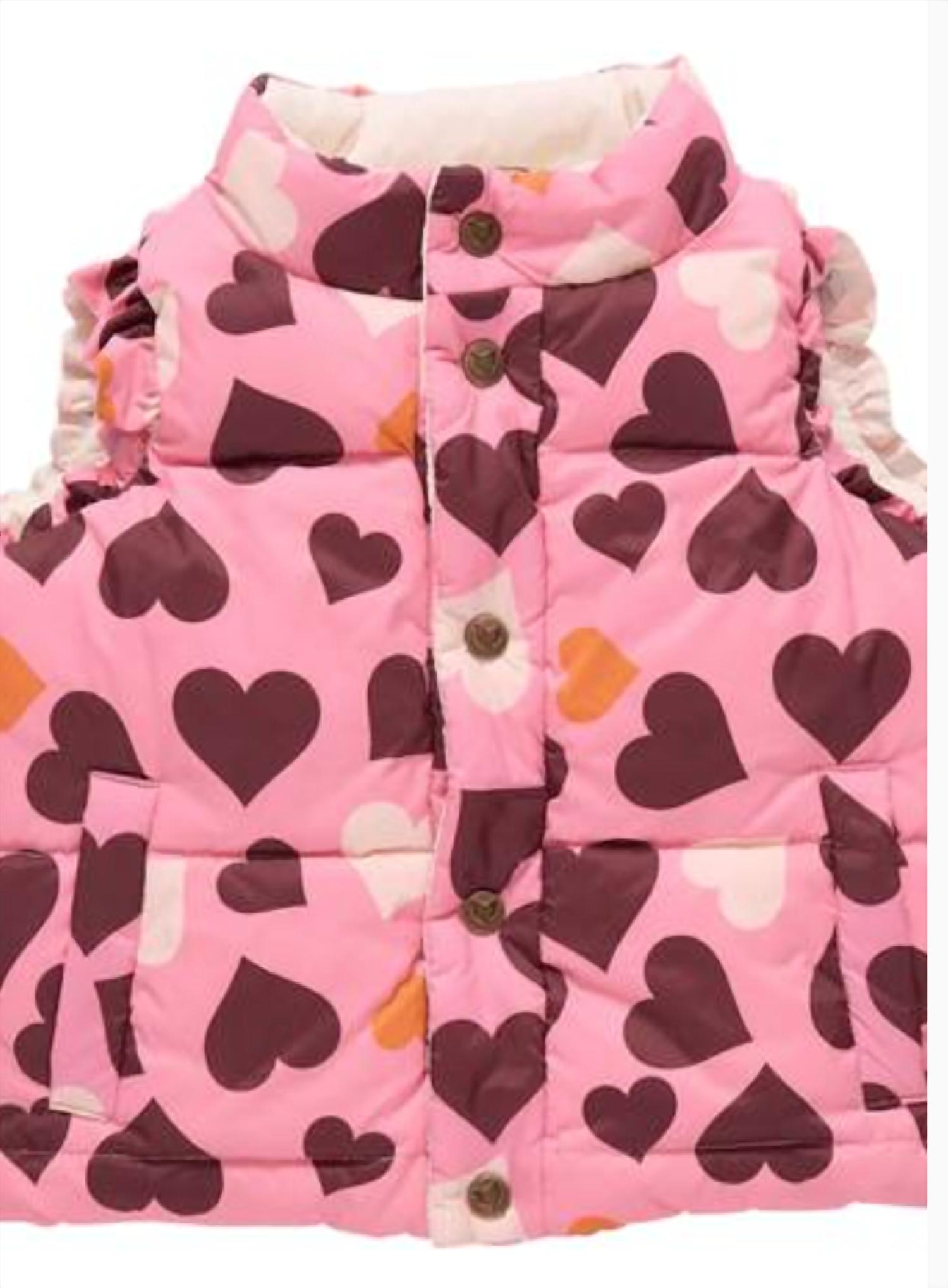 Pink Chicken - Reversible Ruffle EIlis Vest