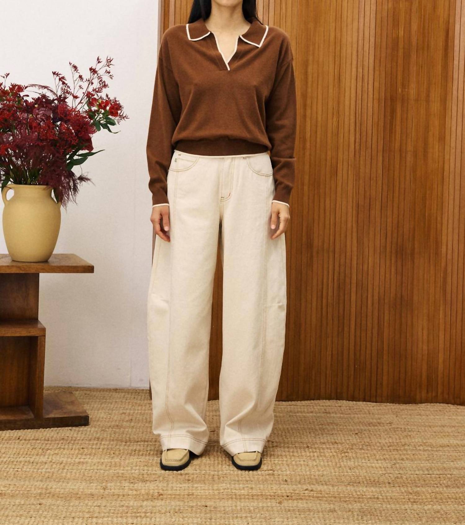 Frnch - Triolet Long Sleeve Sweater