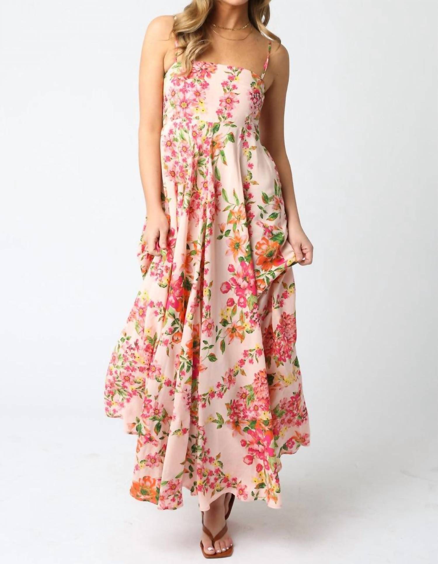 Olivaceous - Savannah Maxi Sundress