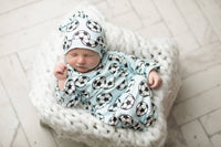 Adorable Sweetness - Baby Gown And Hat Set