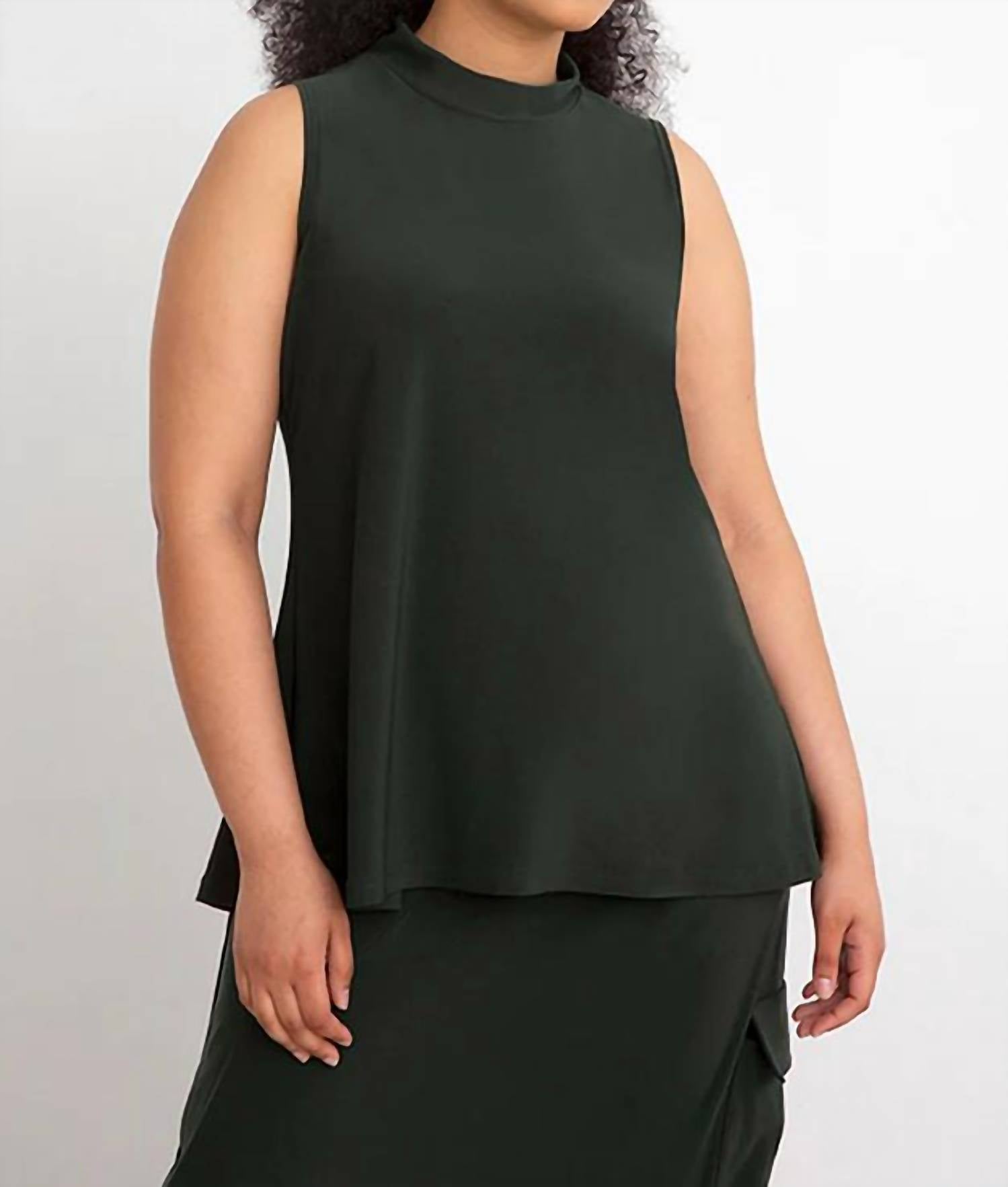 Sympli - Mock Neck Tank Top